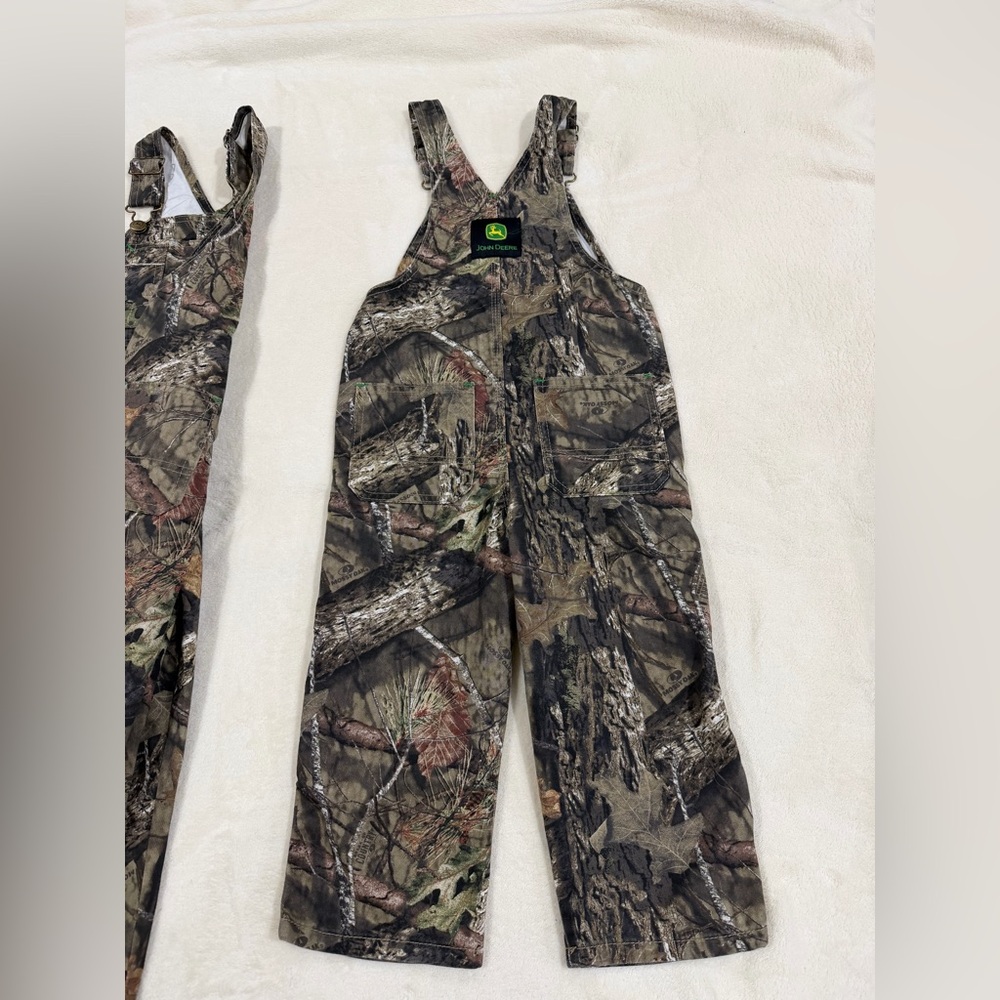 John Deere Camo Kids Overalls - Picture 4 of 8